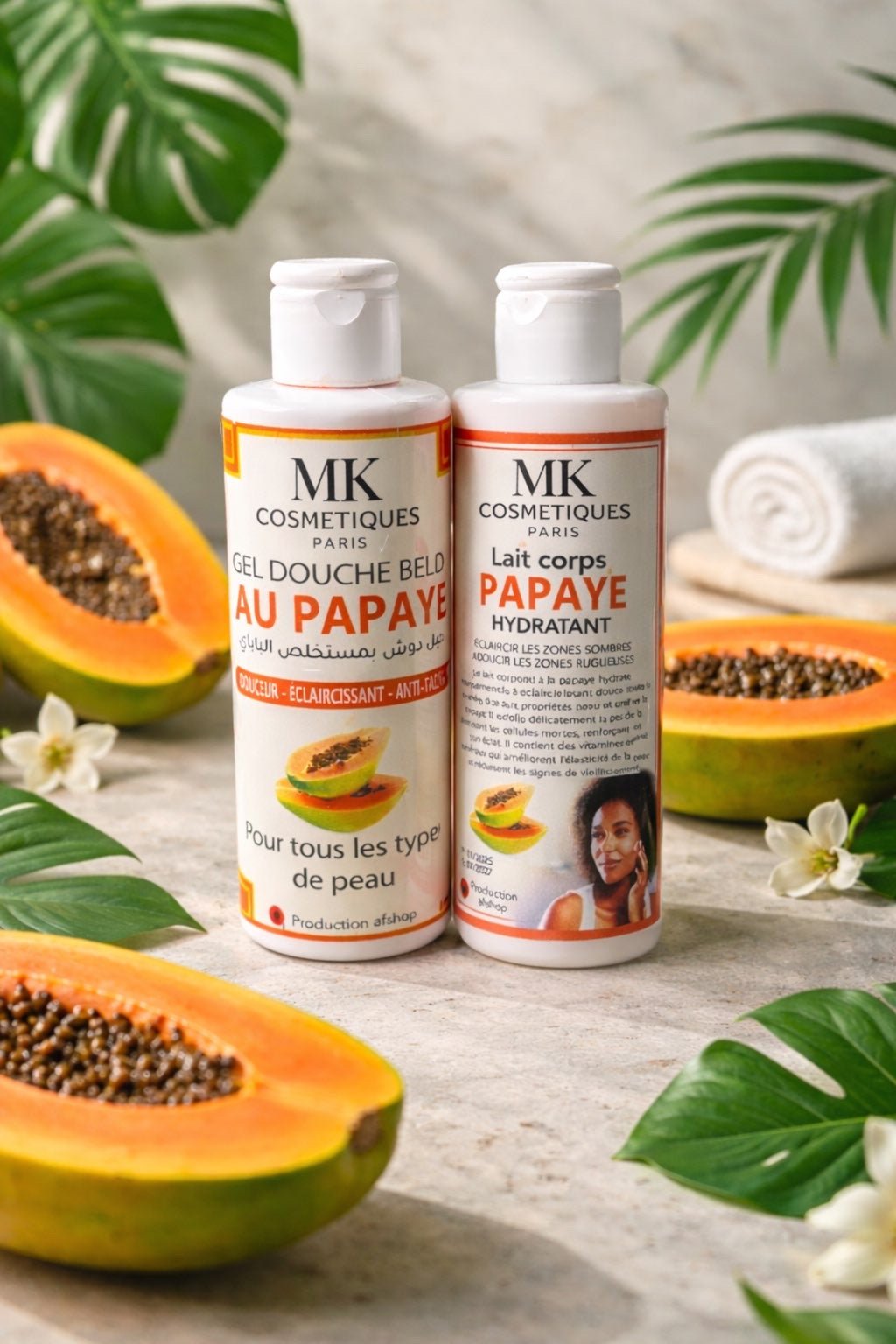 Kit Corps à la Papaye - MK Cosmétiques Paris