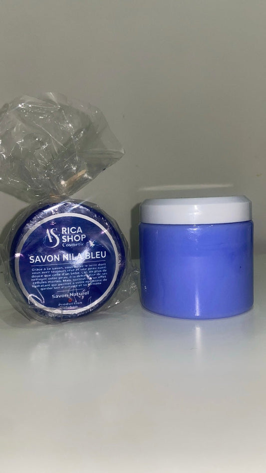 Kit Visage au Nila Bleu – Éclat, Douceur & Teint Unifié - MK Cosmétiques Paris