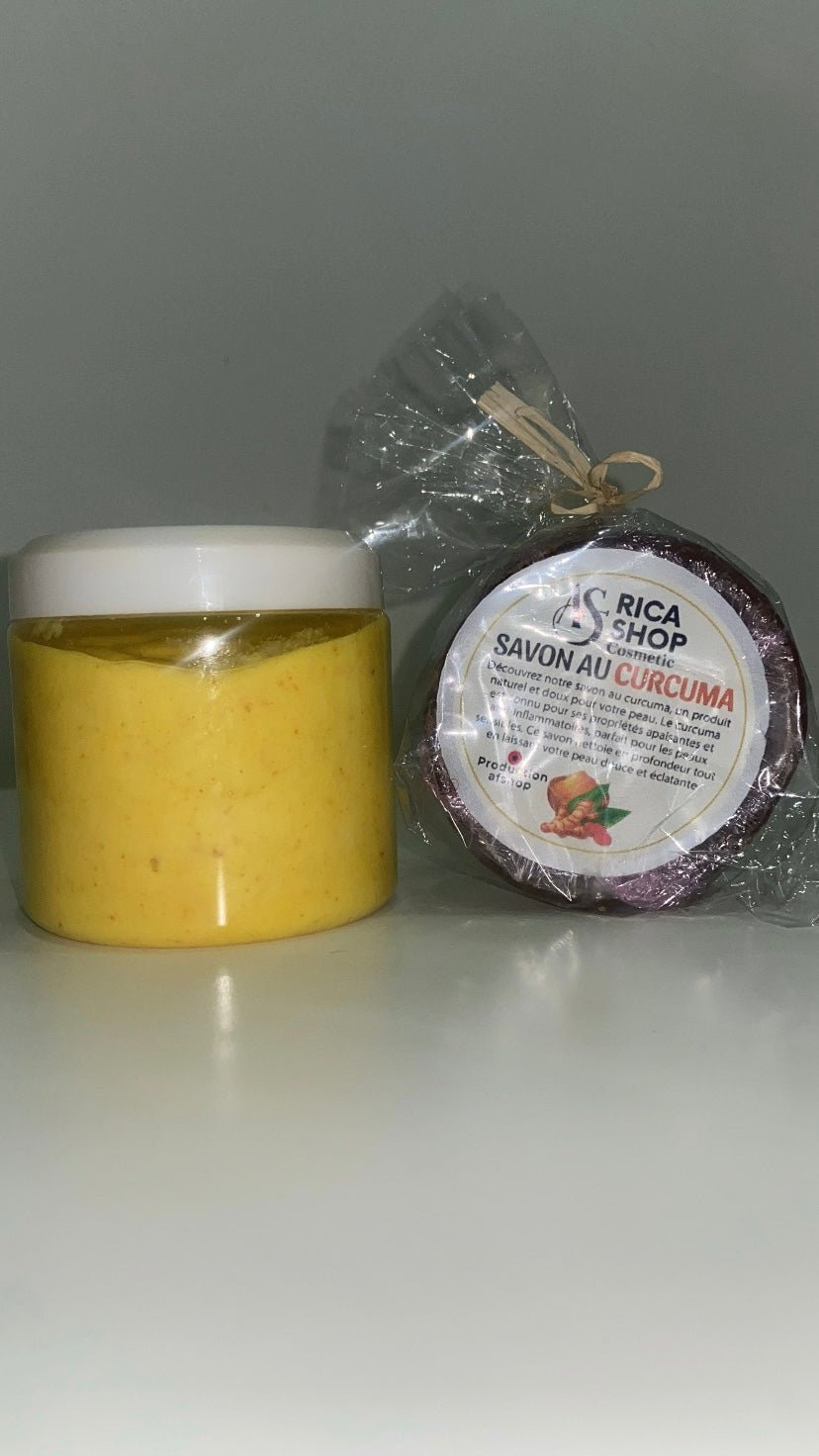 Kit Visage au Curcuma – Éclat, Pureté & Teint Unifié - MK Cosmétiques Paris