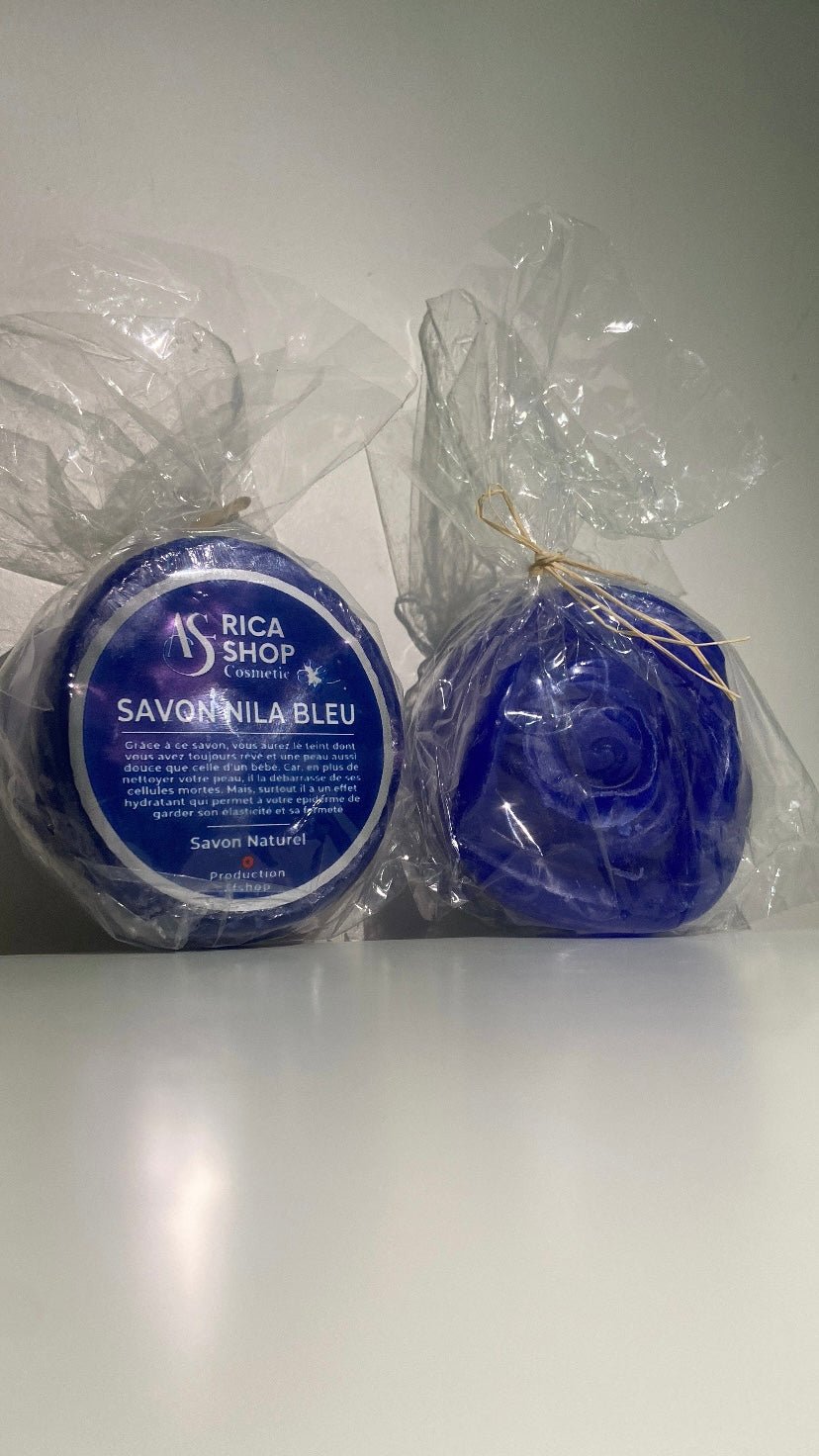Savon Visage au Nila Bleu – Teint Lumineux & Douceur Naturelle - MK Cosmétiques Paris