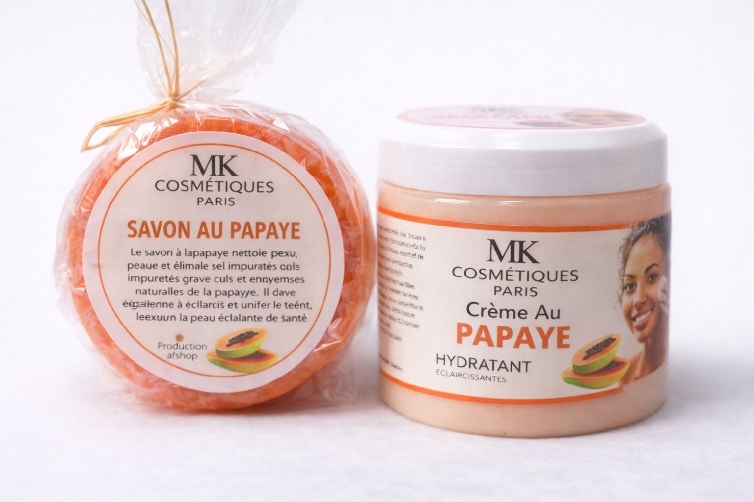 Kit visage à la papaye - MK Cosmétiques Paris