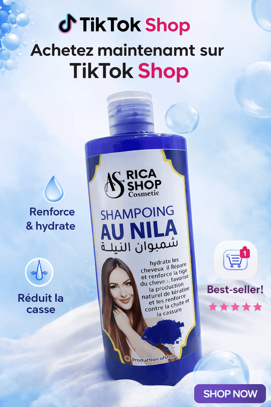 Shampoing au Nila - MK Cosmétiques Paris