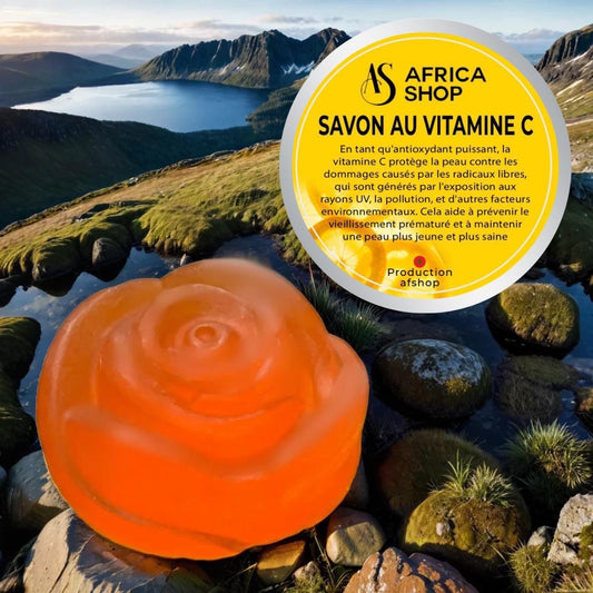 Savon Visage à la Vitamine C – Éclat, Anti - taches & Anti - oxydant - MK Cosmétiques Paris