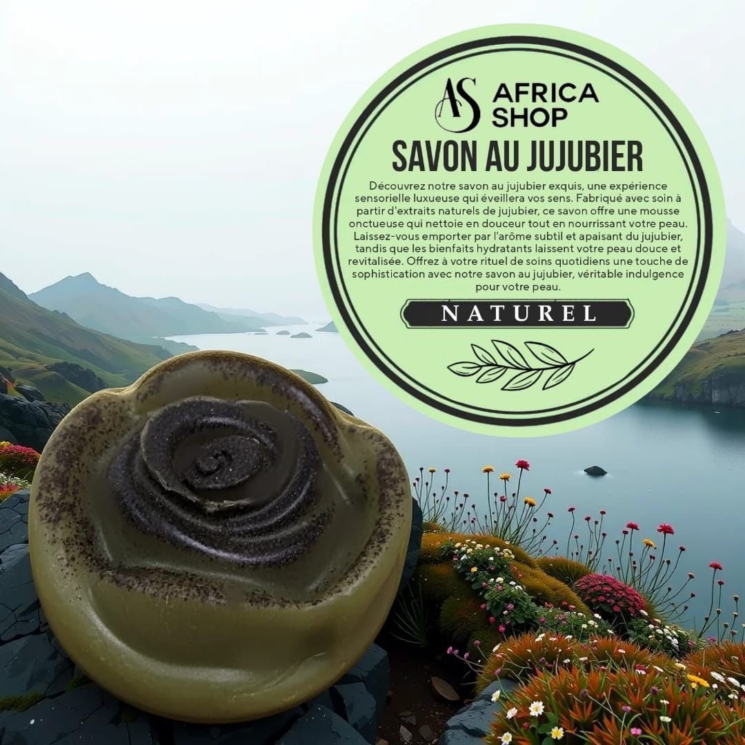 Savon Visage au Jujubier – Purifiant & Équilibrant - MK Cosmétiques Paris