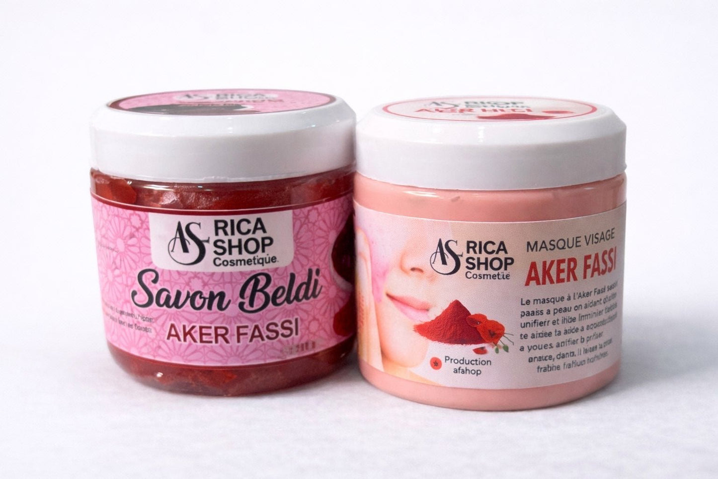 Duo Savon noir + Masque à l’Aker Fassi - MK Cosmétiques Paris