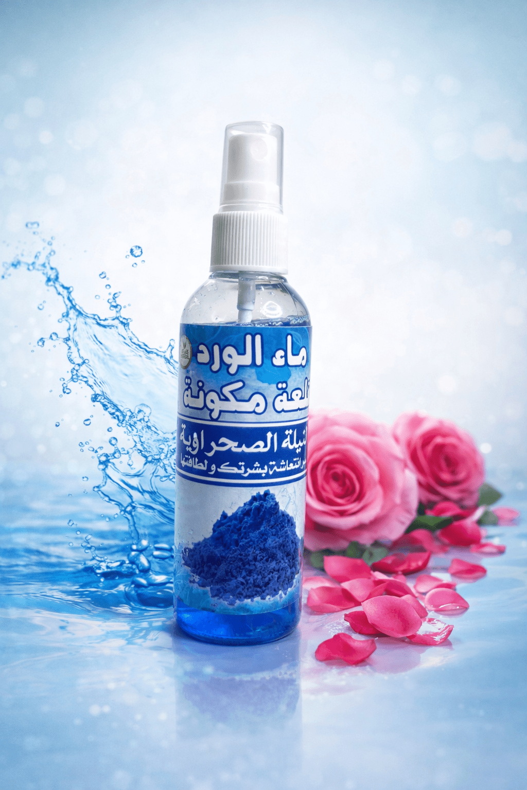 Eau de rose au Nila bleu - MK Cosmétiques Paris